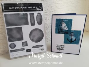 Read more about the article Watercolor Shapes – einfache und schnelle Karten